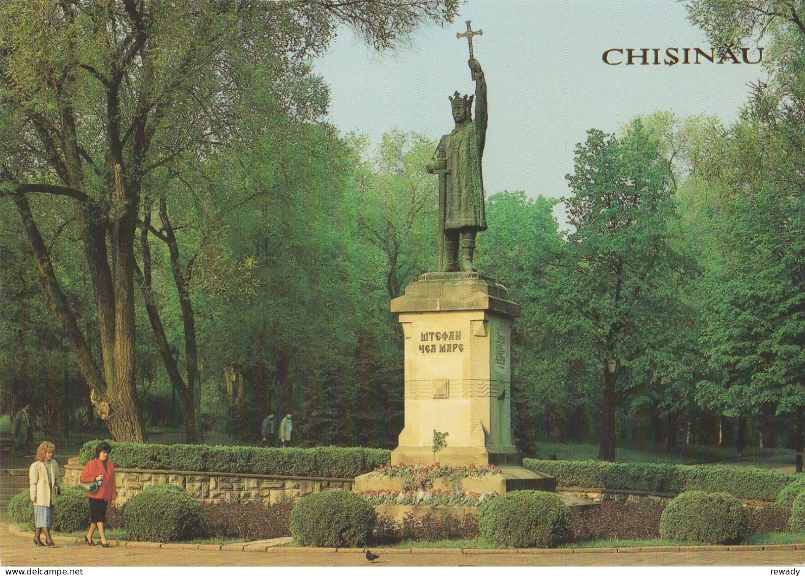 R. Moldova - Chisinau - Monumentul Lui Stefan Cel Mare - Monument Of Stephen The Great - Moldavië