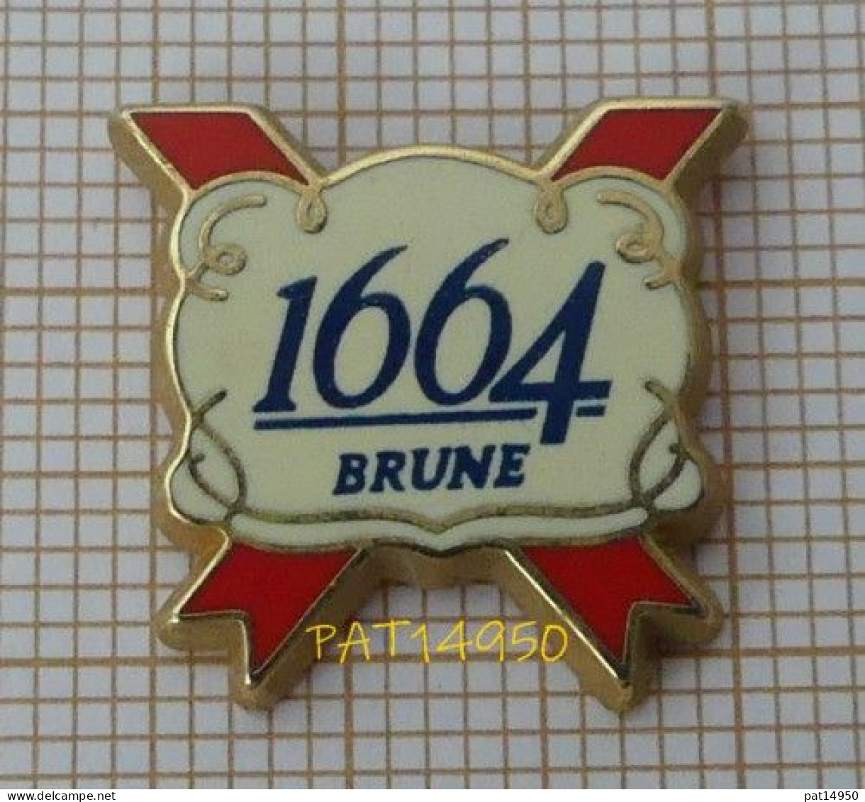PAT14950 BIERE 1664 BRUNE De KRONENBOURG En Version ZAMAC SUCCES = Qualité ARTHUS - Bière
