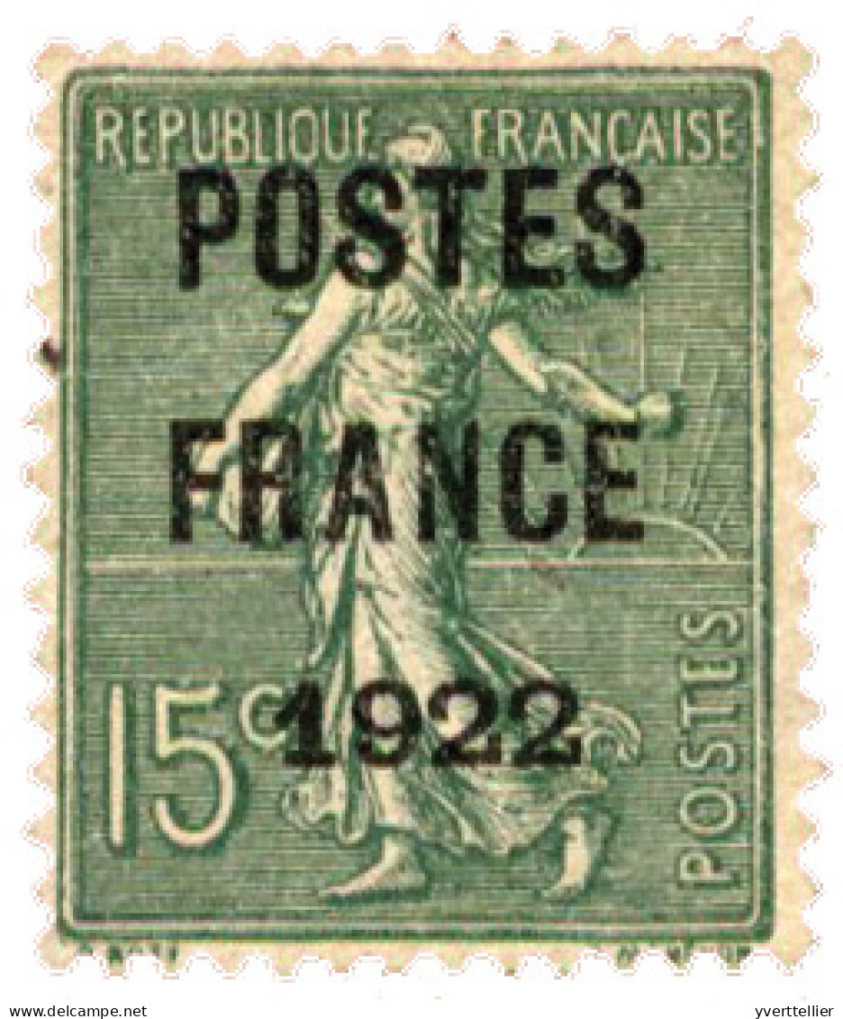 FRANCE : Préo N°37(*) - Autres & Non Classés