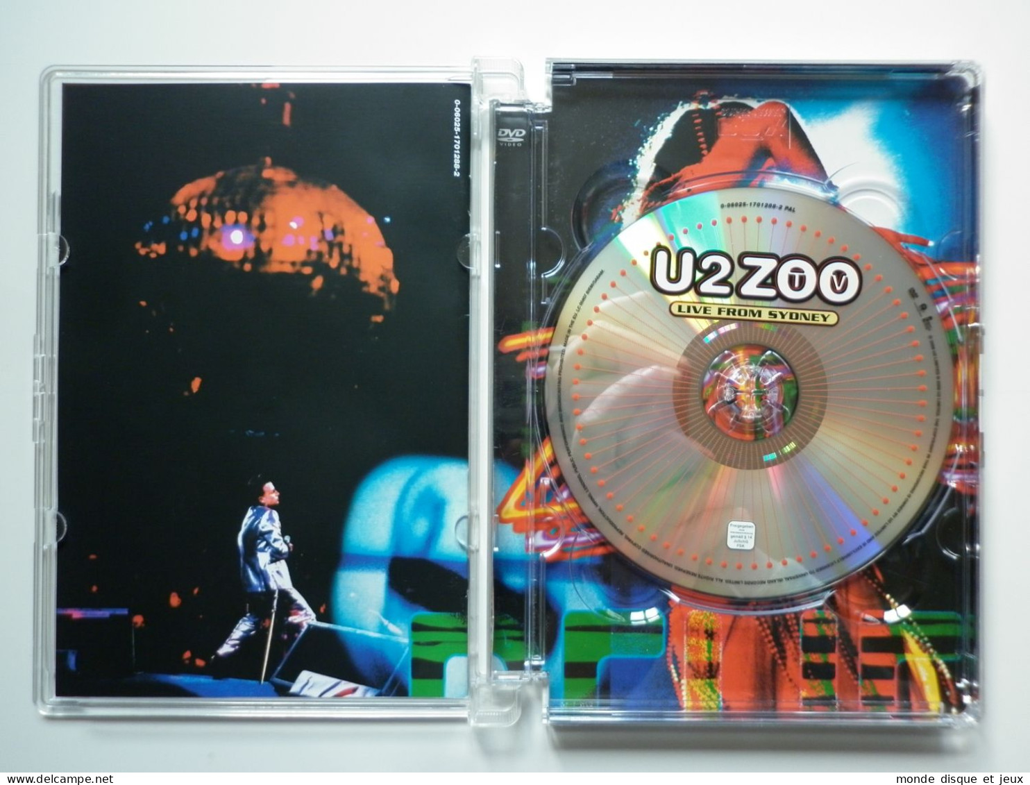 U2 DVD ZooTV Live From Sydney Boîtier Cristal - Musik-DVD's