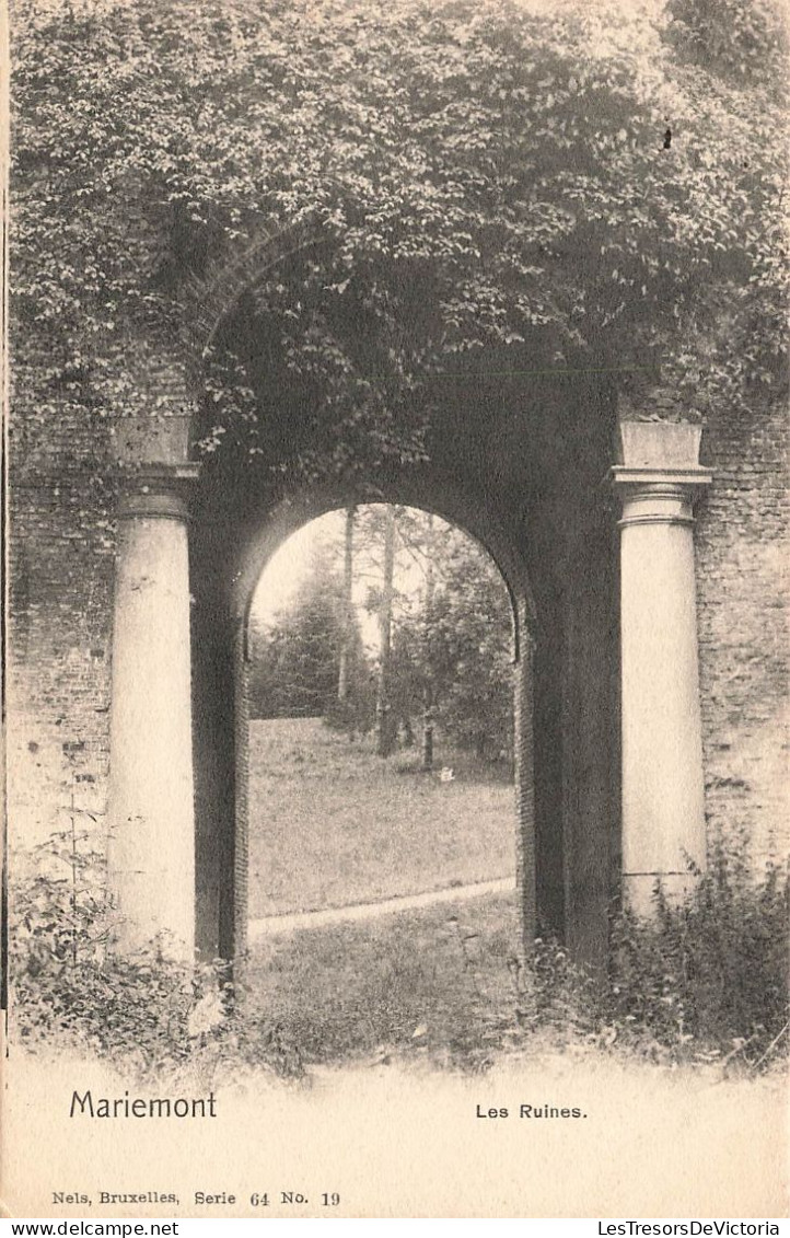 BELGIQUE - Morlanwelz - Mariemont - Les Ruines - Carte Postale Ancienne - Seneffe