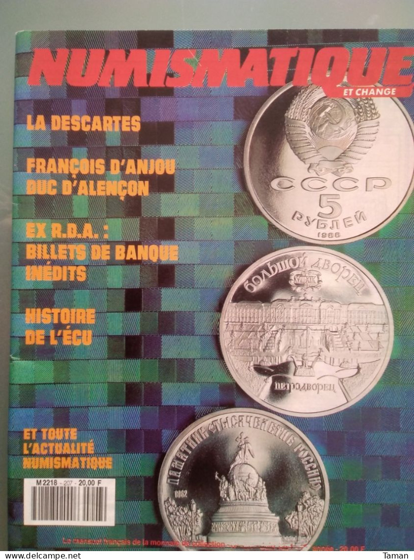 Numismatique & Change - François D'Anjou - L'histoire De L'écu - RDA - Frans