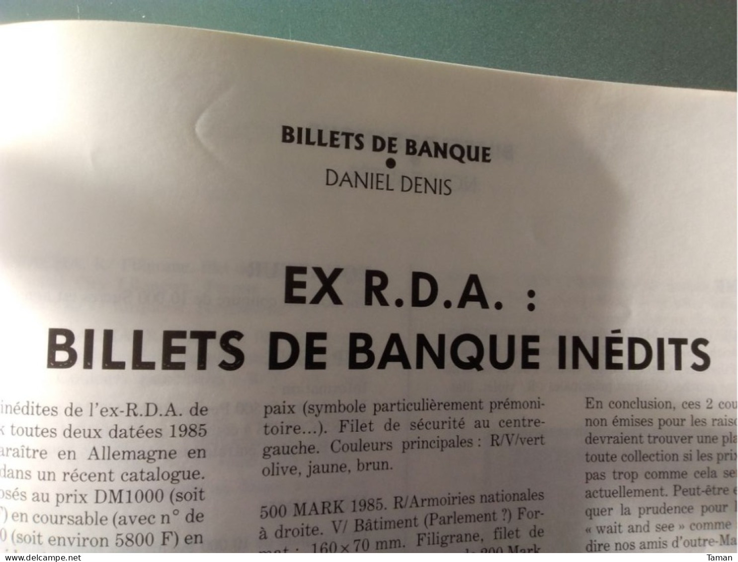 Numismatique & change - François d'Anjou - L'histoire de l'écu - RDA