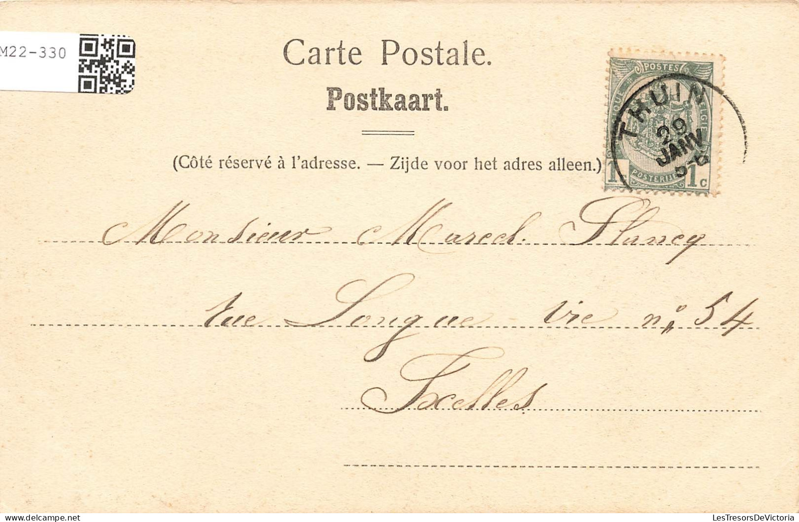 BELGIQUE - Thuin - Vue Prise De La Rampe - Carte Postale Ancienne - Thuin