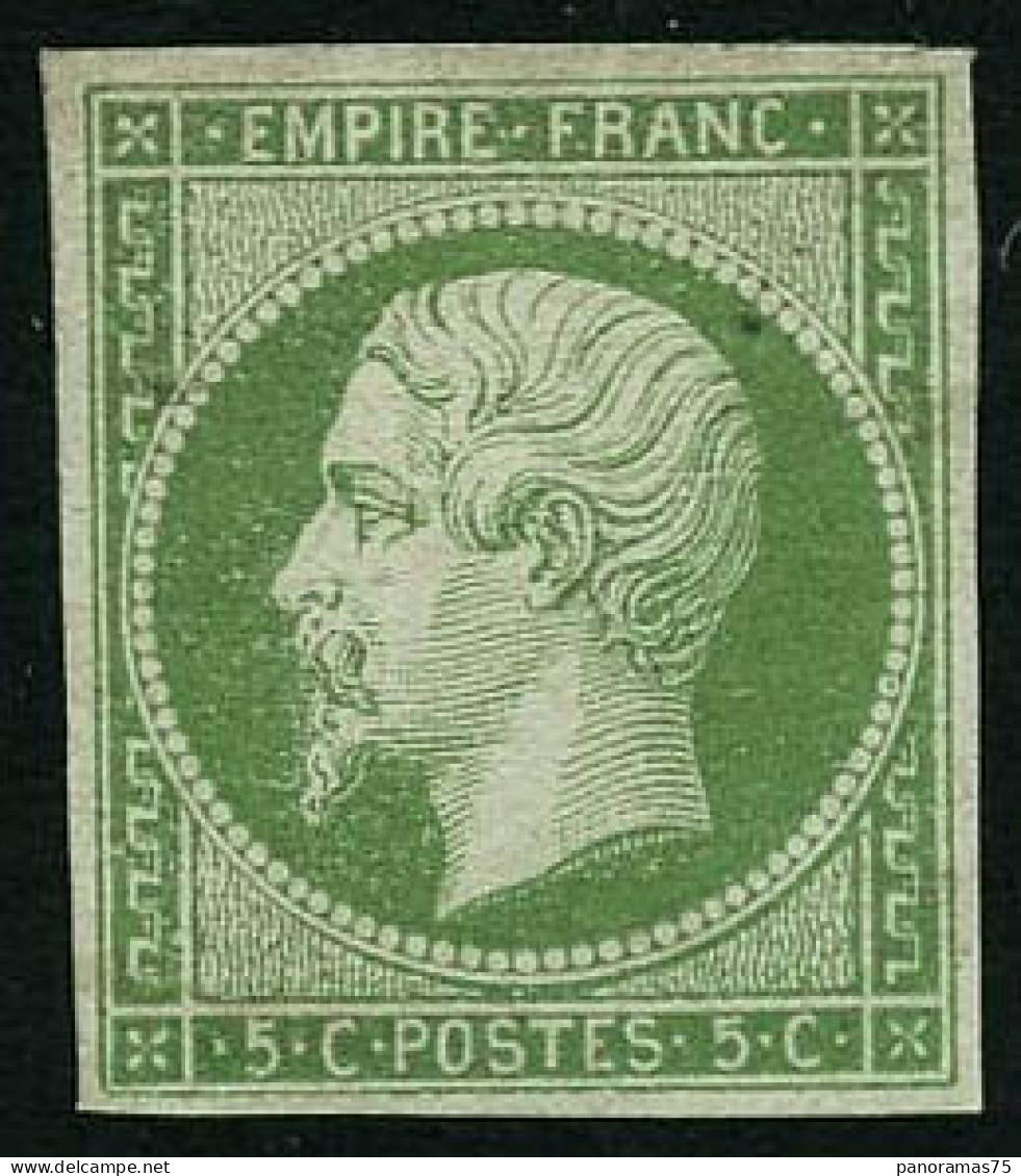 * N°12 5c Vert - TB - 1853-1860 Napoleone III
