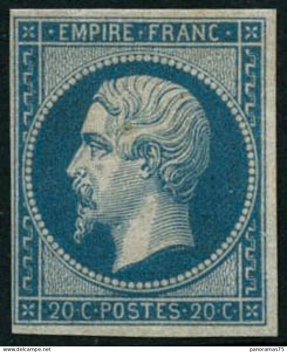 * N°14B 20c Bleu, Type II - TB - 1853-1860 Napoleon III