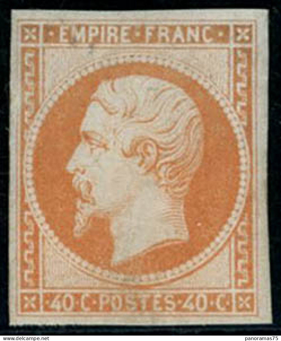 * N°16 40c Orange, Quasi SC - TB - 1853-1860 Napoléon III