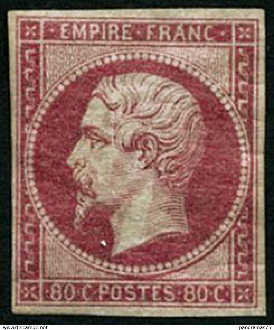 ** N°17B 80c Rose - TB - 1853-1860 Napoleone III