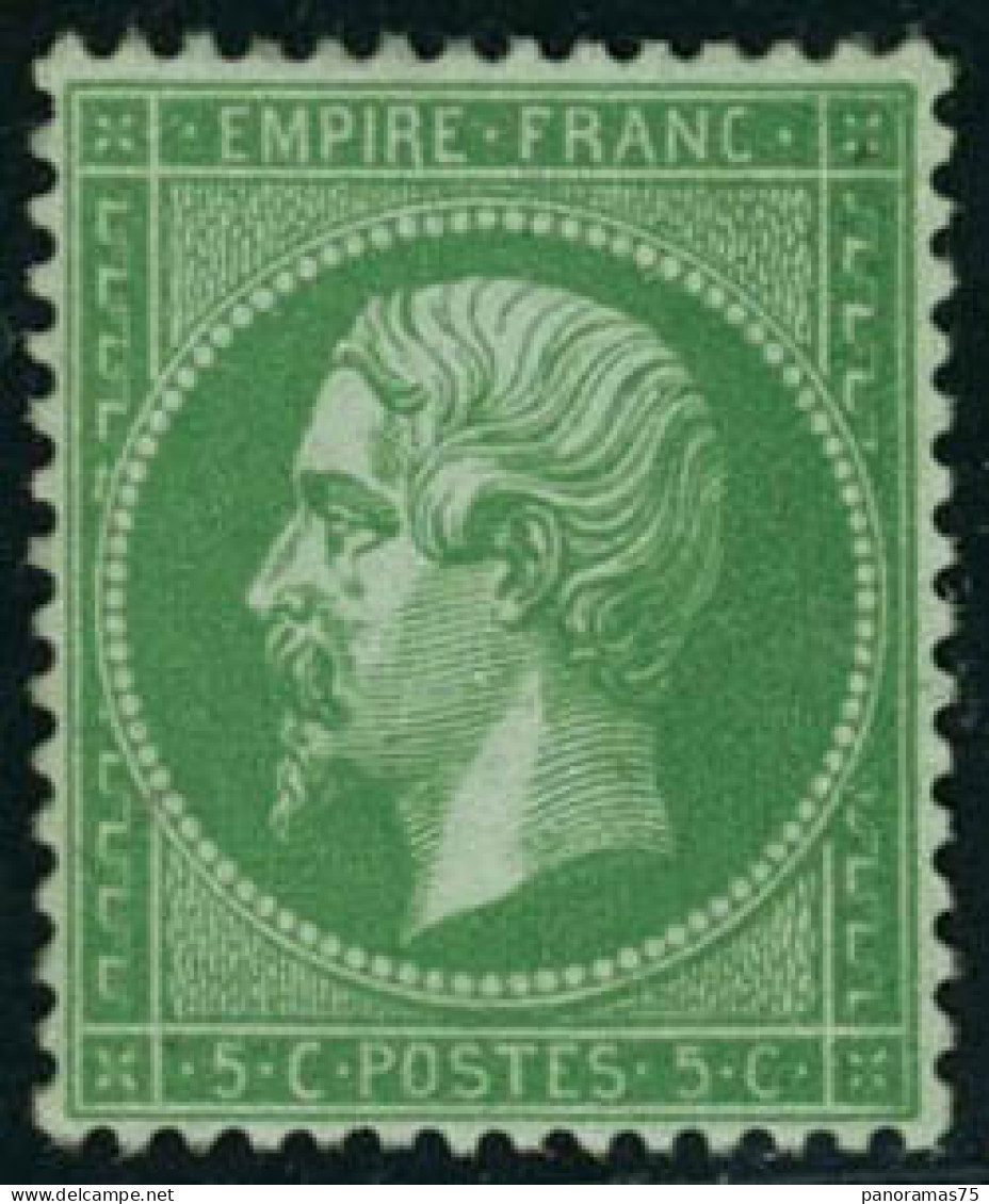 ** N°20 5c Vert - TB - 1862 Napoléon III