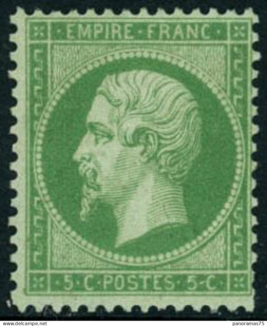 ** N°20 5c Vert - TB - 1862 Napoleon III