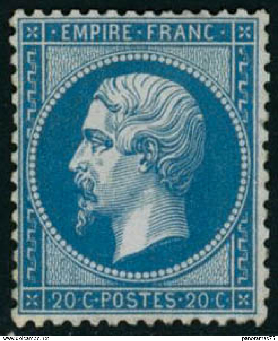 ** N°22 20c Bleu - TB - 1862 Napoléon III.