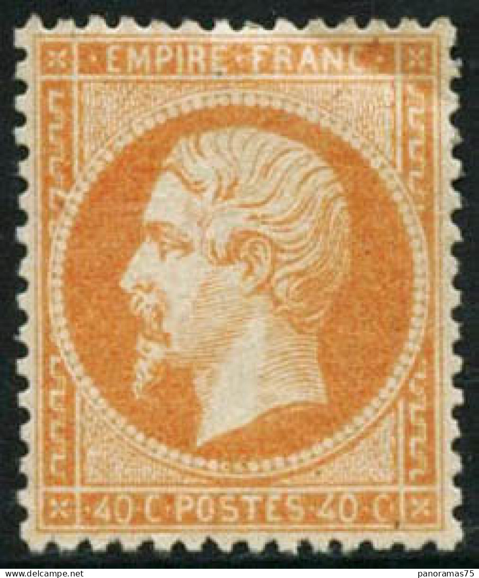 ** N°23 40c Orange, Pièce De Luxe - TB - 1862 Napoleon III
