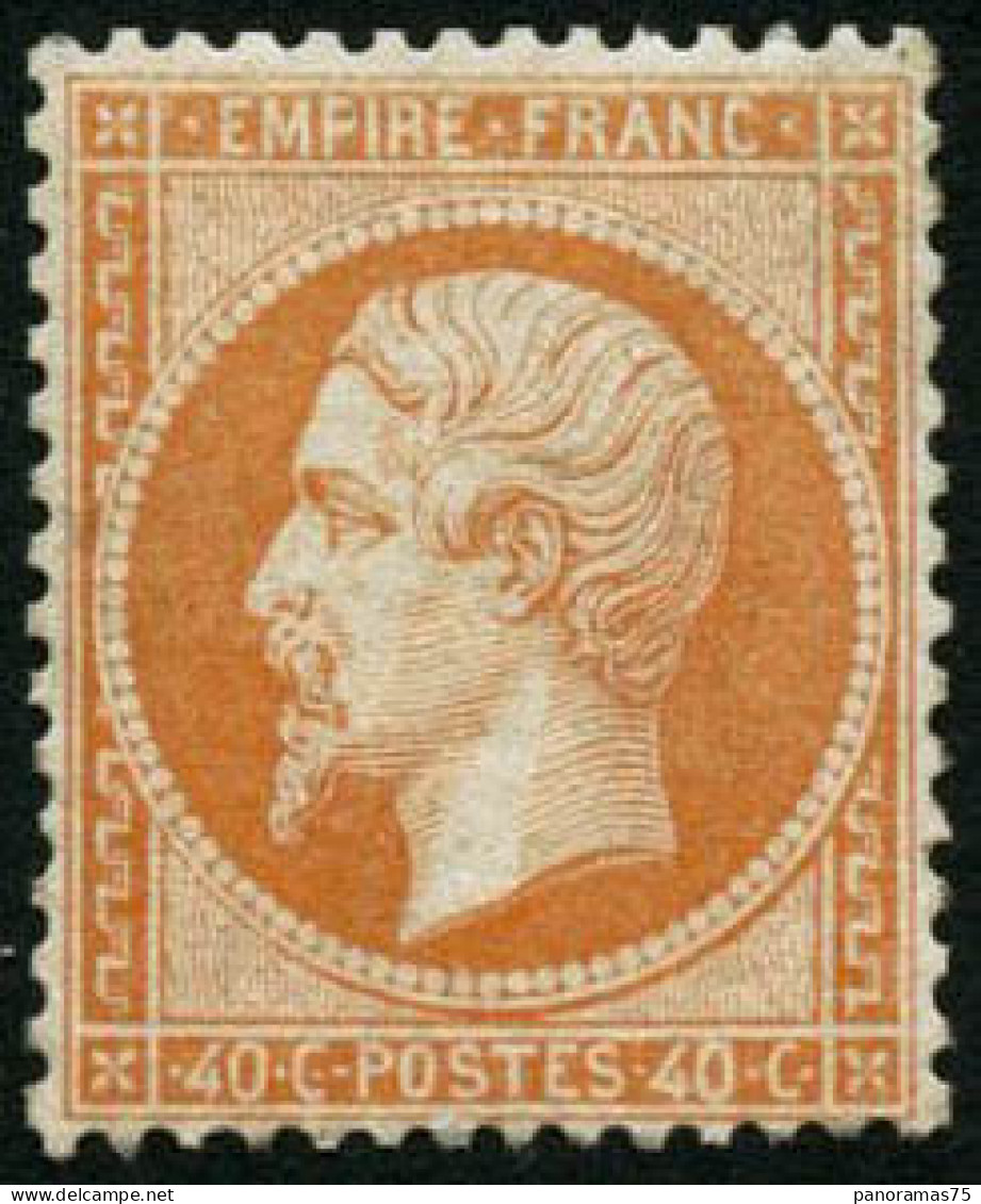 ** N°23 40c Orange, Pièce De Luxe - TB - 1862 Napoleone III