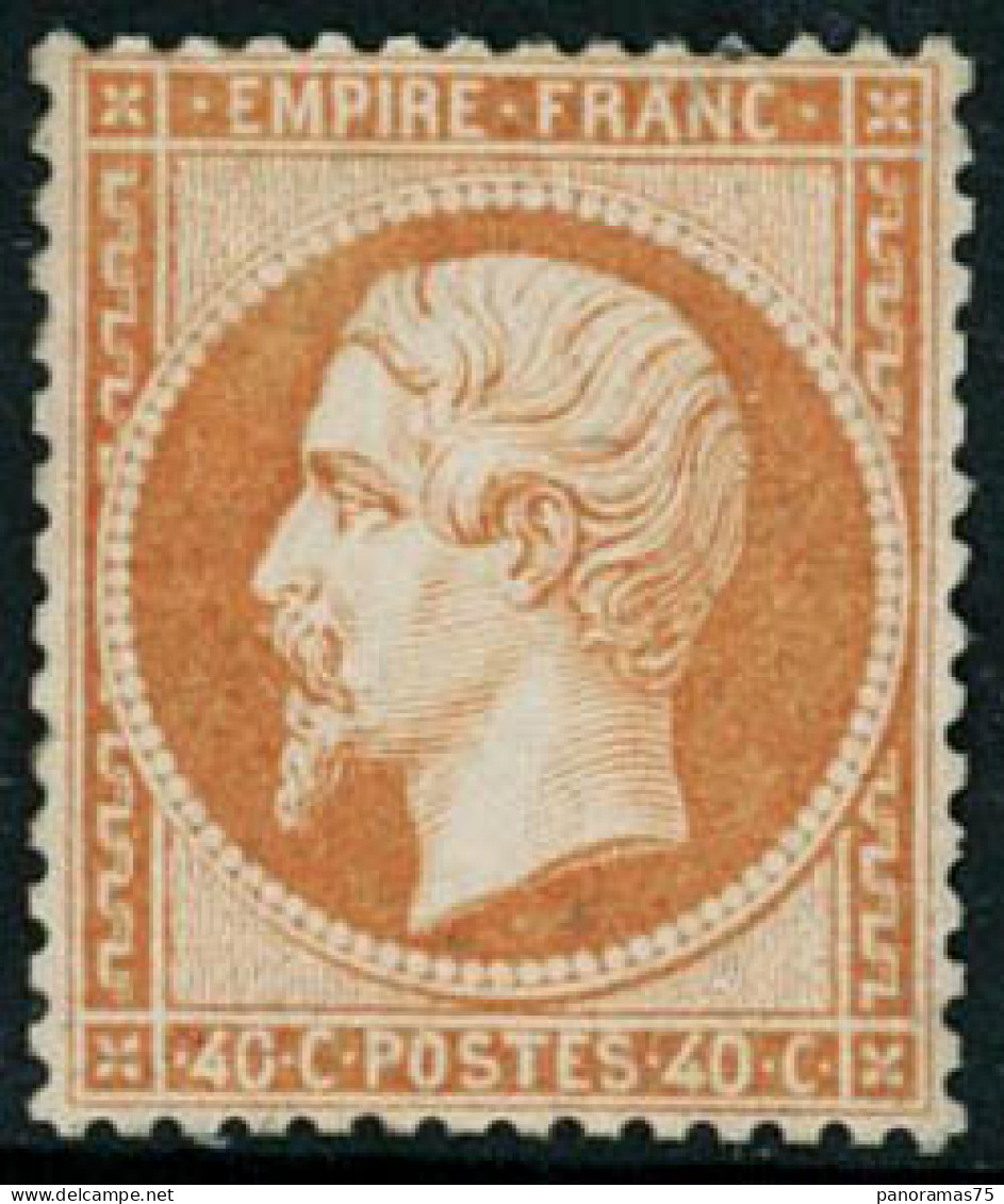 ** N°23 40c Orange, Pièce De Luxe - TB - 1862 Napoléon III