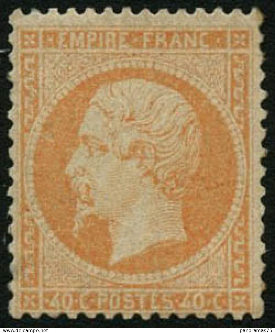 * N°23 40c Orange - TB - 1862 Napoléon III.