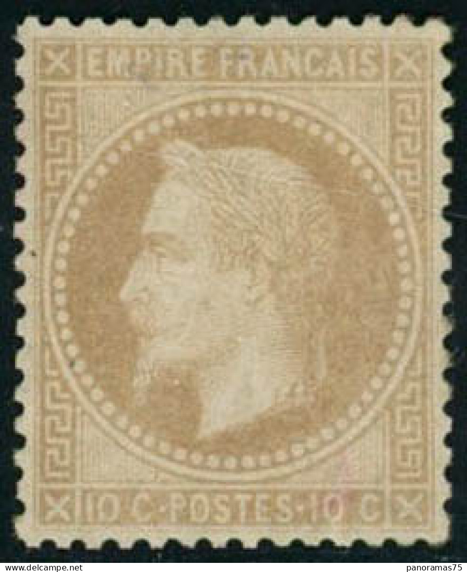 ** N°28B 10c Bistre, Type II Pièce De Luxe - TB - 1863-1870 Napoléon III. Laure