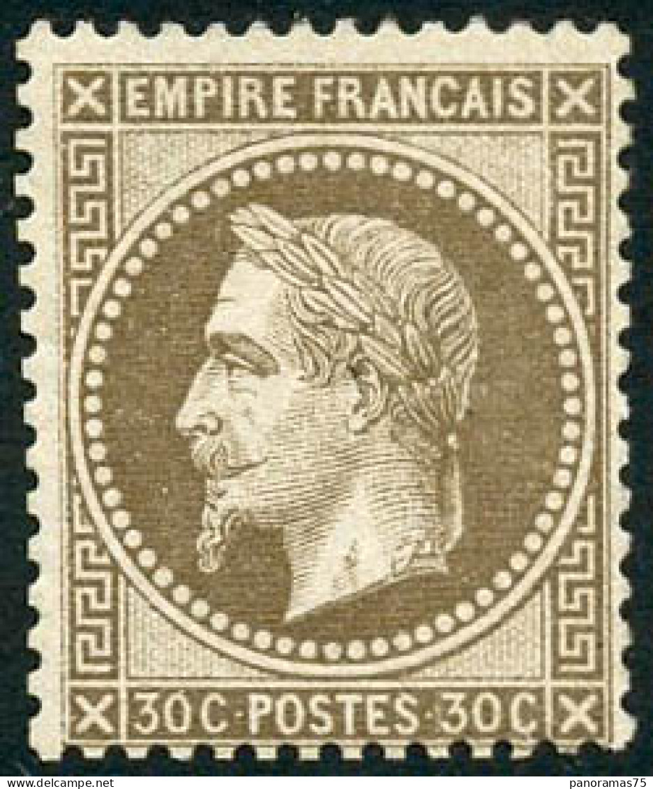 ** N°30a 30c Brun Clair - TB - 1863-1870 Napoléon III Lauré