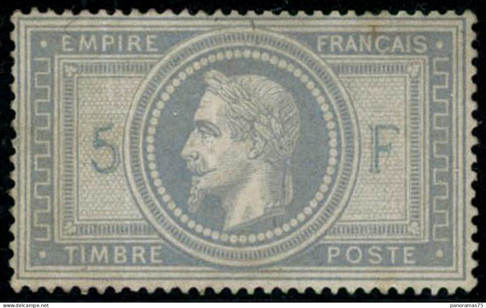 ** N°33 5F Empire, Quelques Froissures De Gomme, Qualité Standard - B - 1863-1870 Napoléon III Lauré