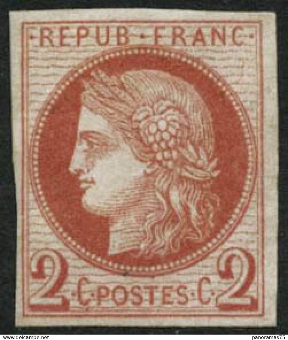 ** N°51c 2c Rouge-brun ND - TB - 1871-1875 Cérès