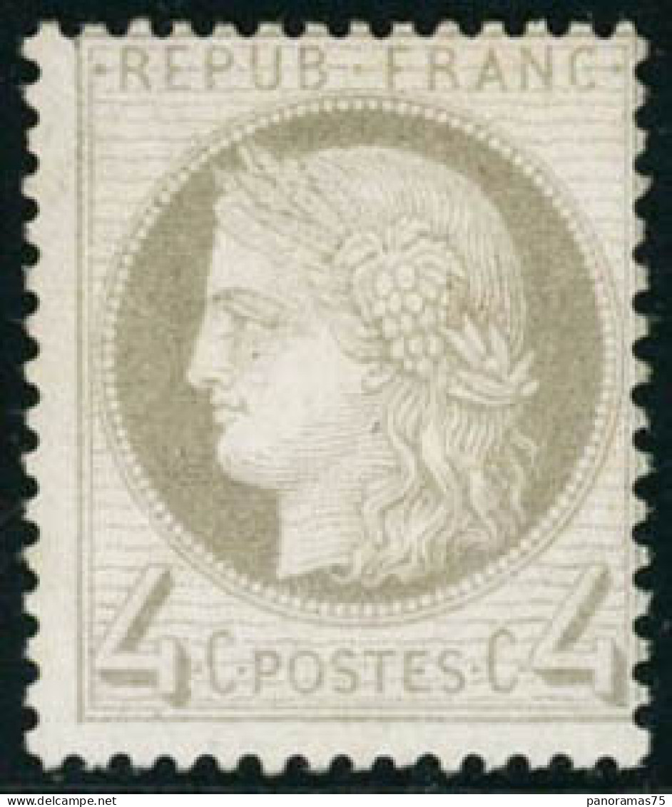 ** N°52 4c Gris, Pièce De Luxe - TB - 1871-1875 Ceres