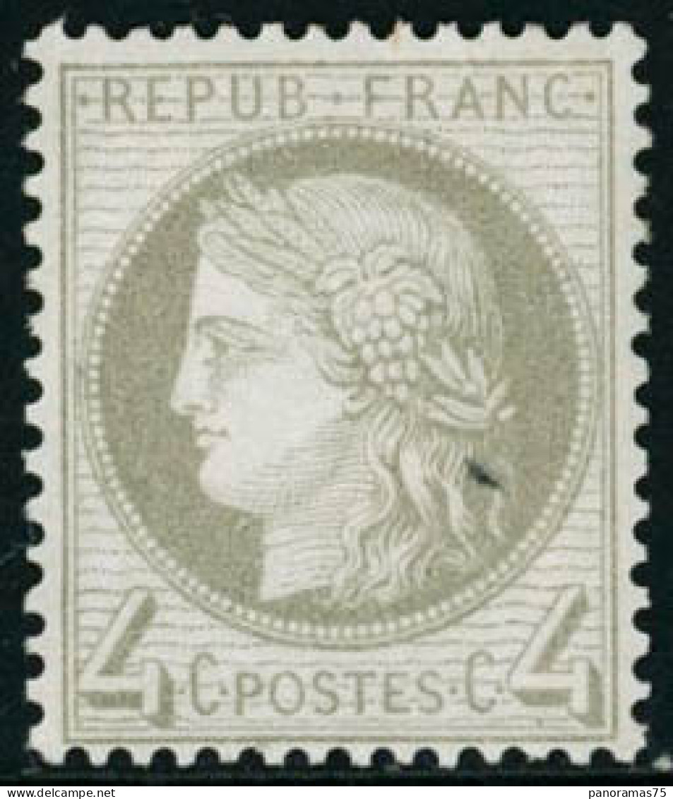 ** N°52 4c Gris - TB - 1871-1875 Cérès