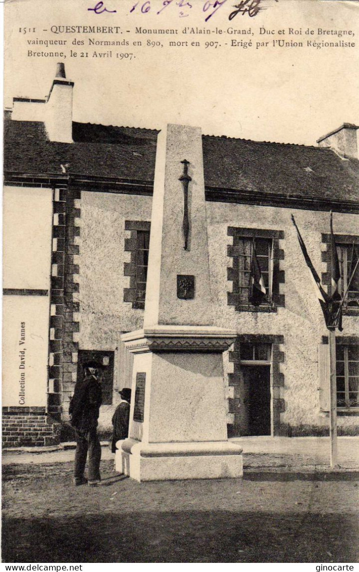 Questembert Monument D'alain Le Grand - Questembert