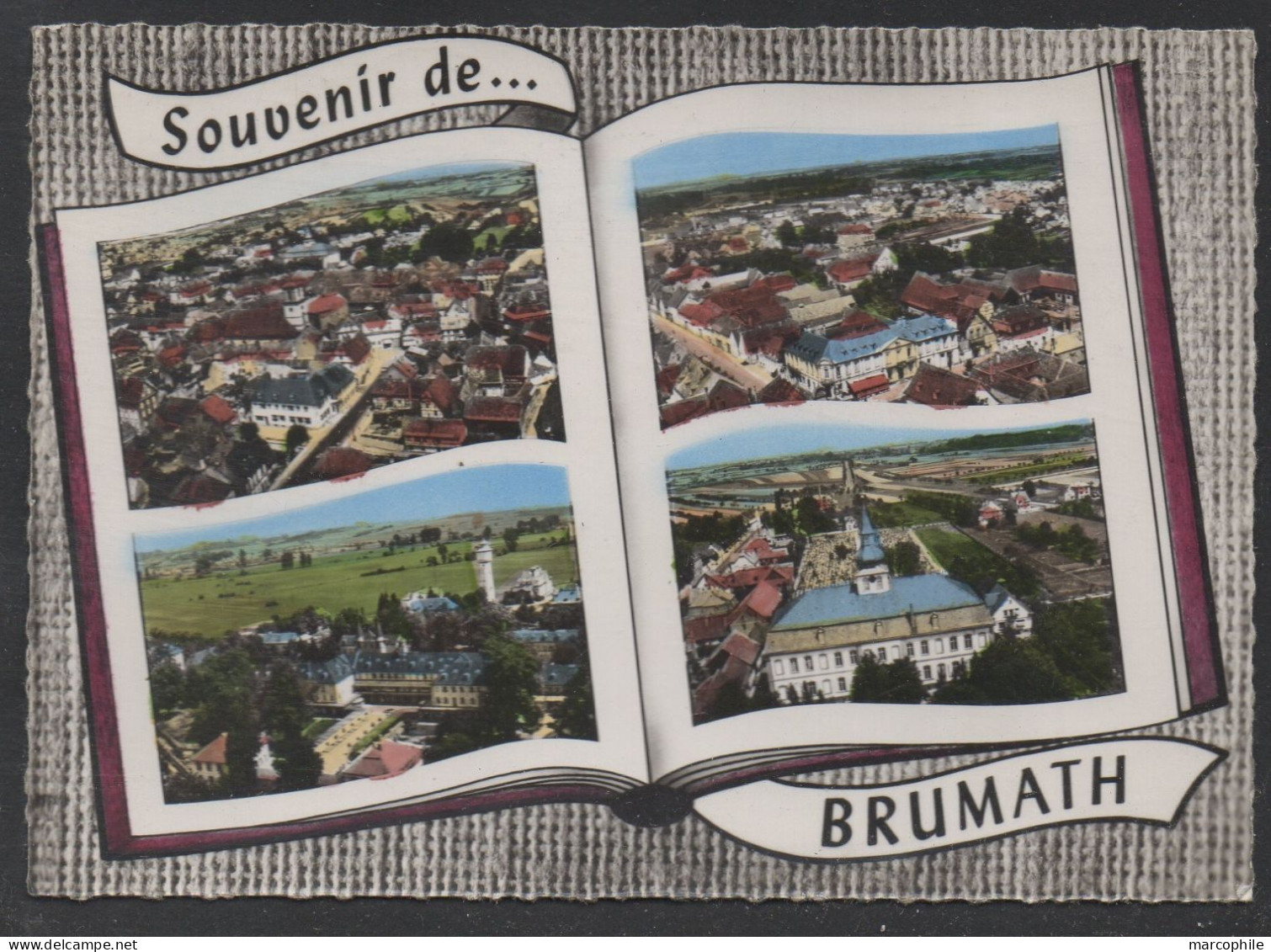 BRUMATH - BAS RHIN - 67 / 1965 CPSM 4 VUES VOYAGEE  (ref CP954) - Brumath