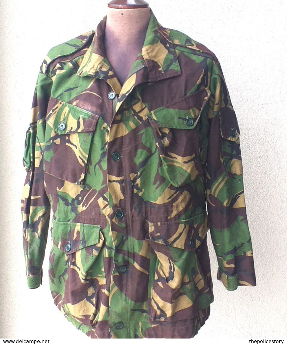 Giacca Inglese Smock Combat Mimetismo DPM Del 1999 Etichettata Usata Buono Stato - Uniformes