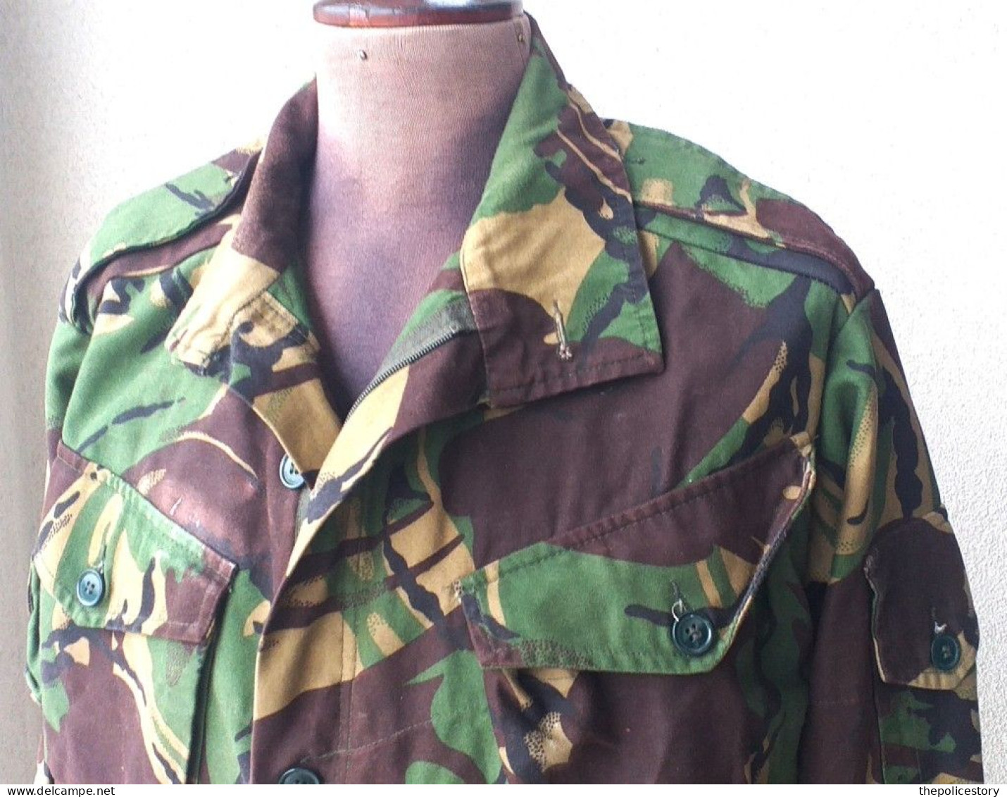 Giacca Inglese Smock Combat Mimetismo DPM Del 1999 Etichettata Usata Buono Stato - Uniform