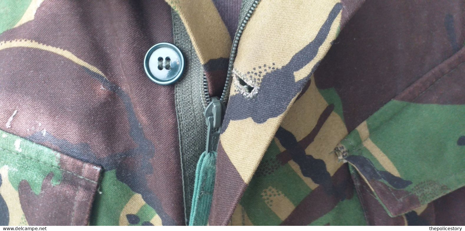 Giacca Inglese Smock Combat Mimetismo DPM Del 1999 Etichettata Usata Buono Stato - Uniform