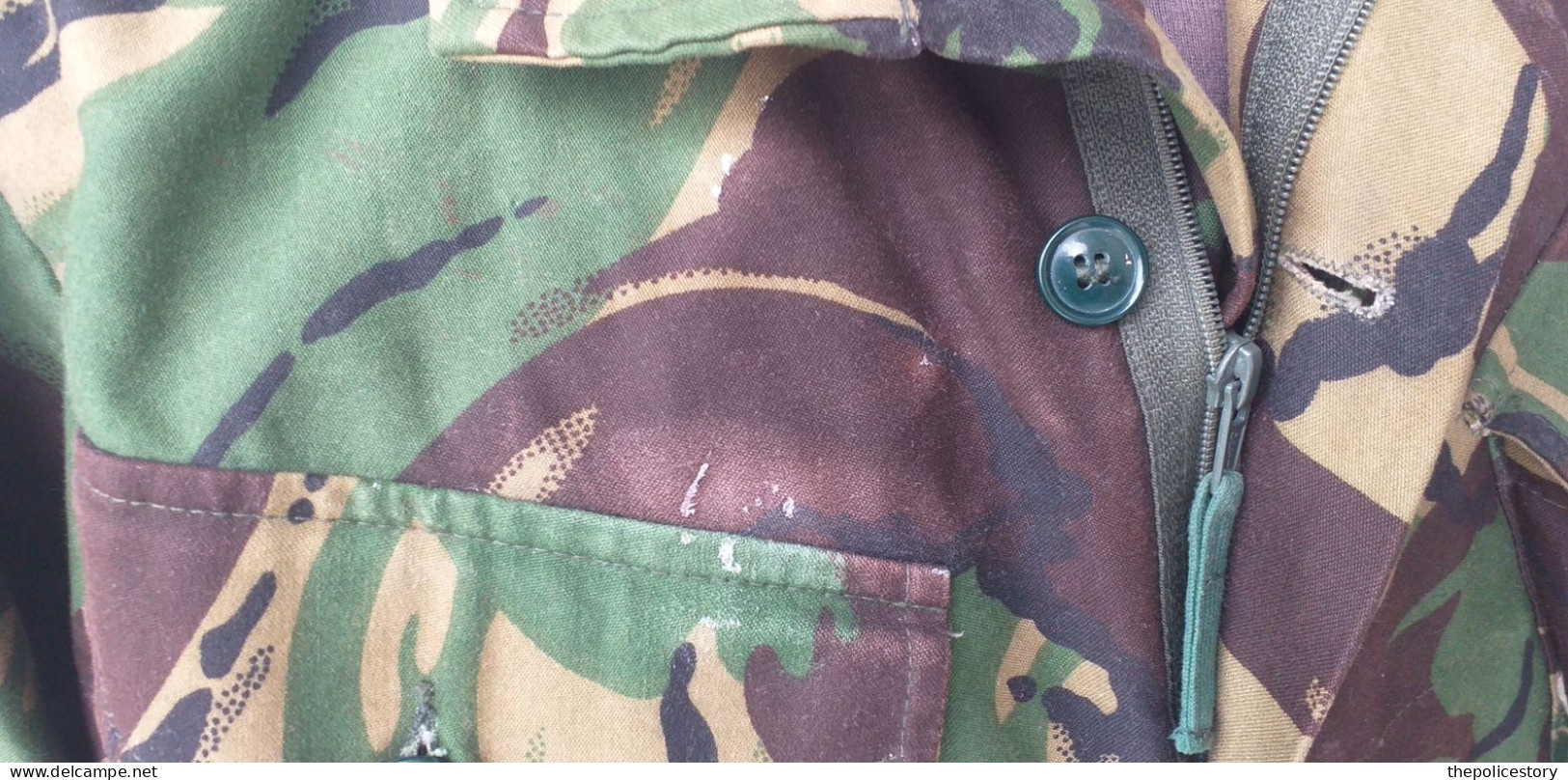 Giacca Inglese Smock Combat Mimetismo DPM Del 1999 Etichettata Usata Buono Stato - Uniform