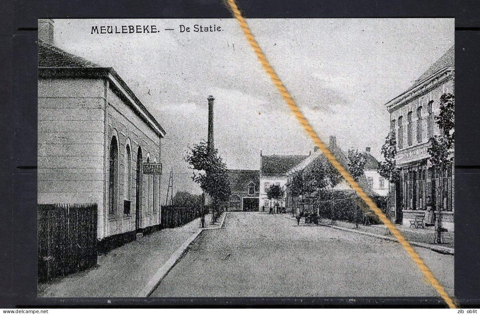 REPRODUCTION  MEULEBEKE WEST VLAANDEREN  STATION - Meulebeke