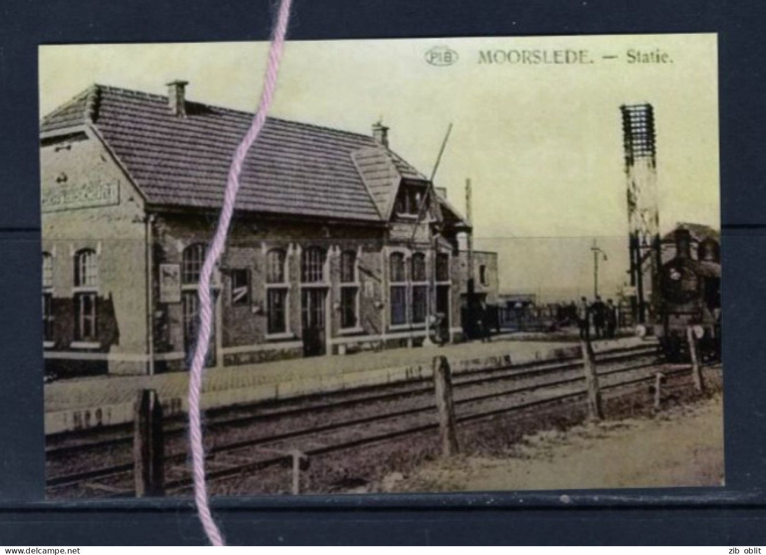 PHOTO MOORSLEDE WEST VLAANDEREN   STATIE REPRO - Moorslede