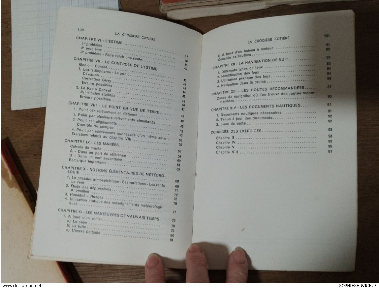 139 //  LA CROISIERE COTIERE / NOTIONS ELEMENTAIRES DE NAVIGATION / EXERCICES PRATIQUES  1967