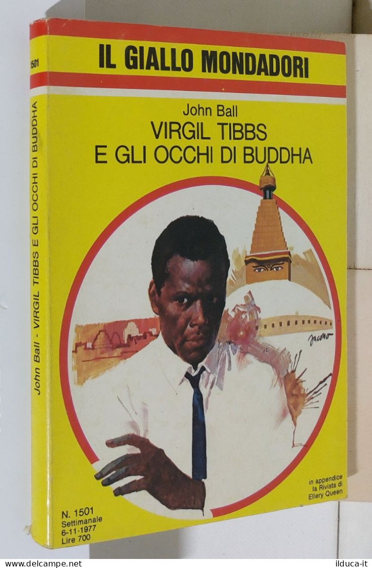 I116900 Classici Giallo Mondadori 1501 - Virgil Tibbs E Gli Occhi Di Buddha 1977 - Policiers Et Thrillers