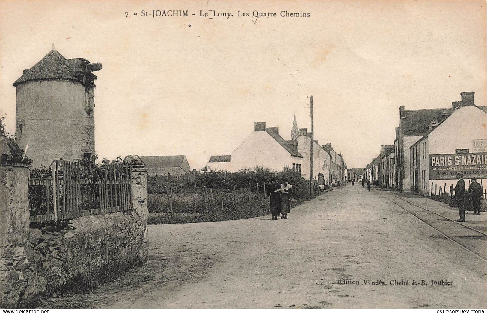 FRANCE - Saint Joachim - Le Lony - Les Quatre Chemins - Carte Postale Ancienne - Saint-Joachim