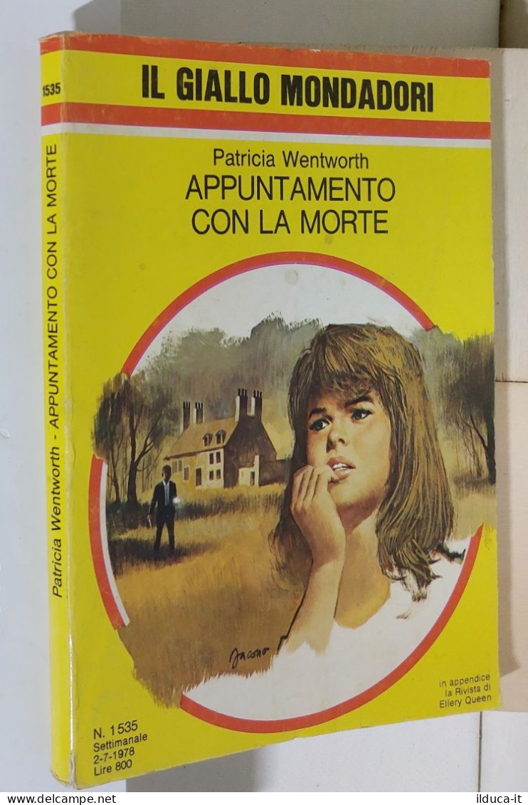 I116910 Classici Giallo Mondadori 1535 - Appuntamento Con La Morte - 1978 - Policiers Et Thrillers