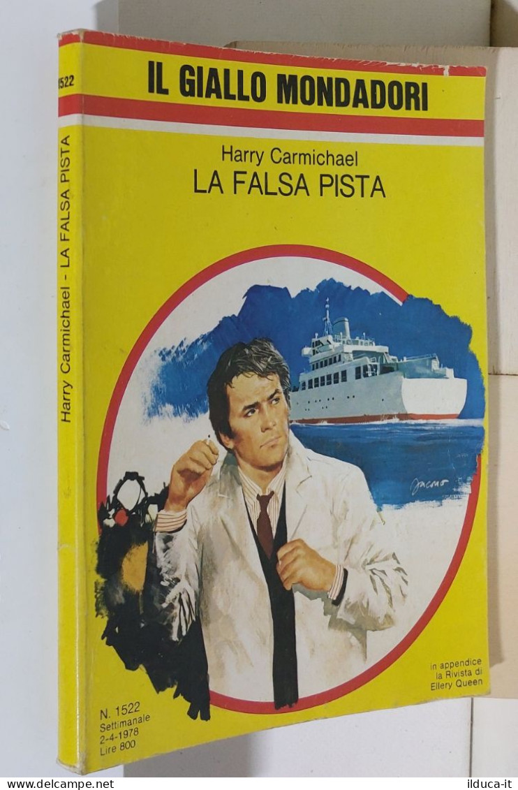 I116913 Classici Giallo Mondadori 1522 - H. Carmichael - La Falsa Pista 1978 - Krimis