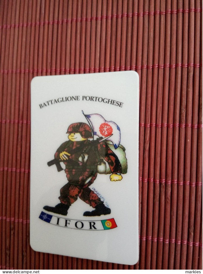 Ifor Military Card Used 2 Photos Rare - Esercito