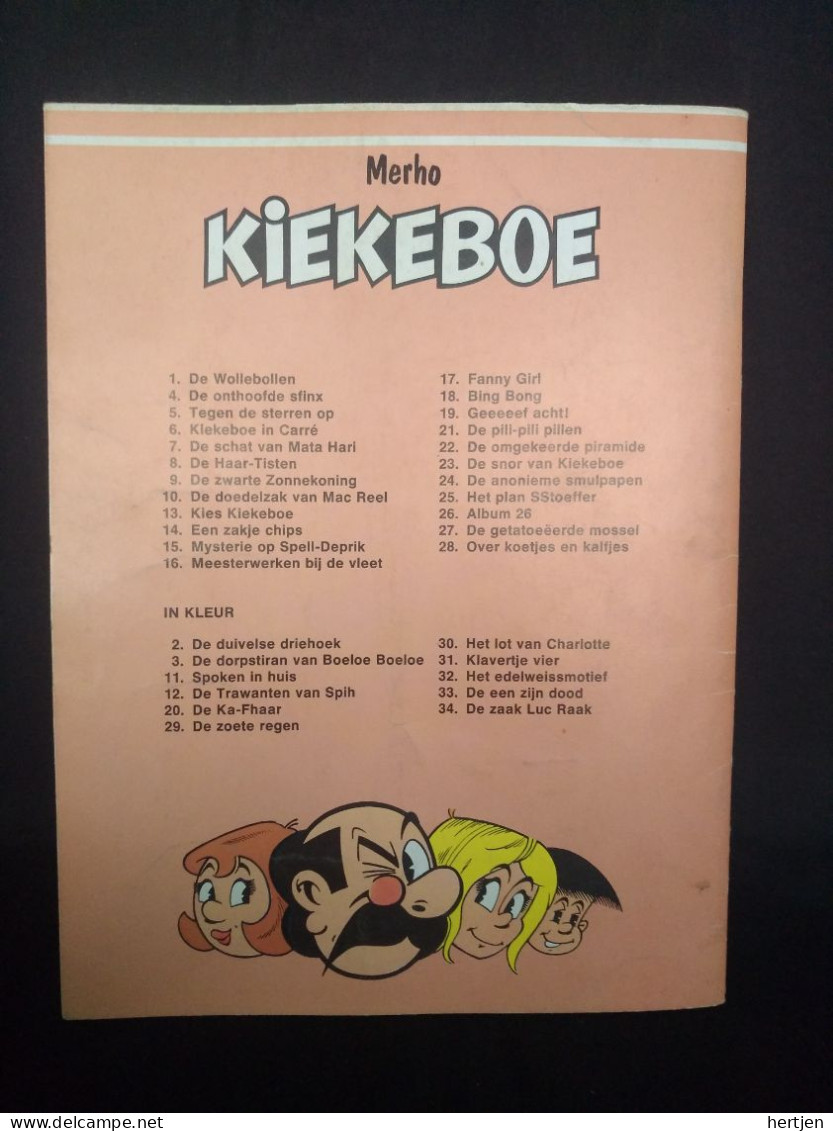 Kiekeboe 34 De Zaak Luc Raak / Druk 1 - Kiekeboe