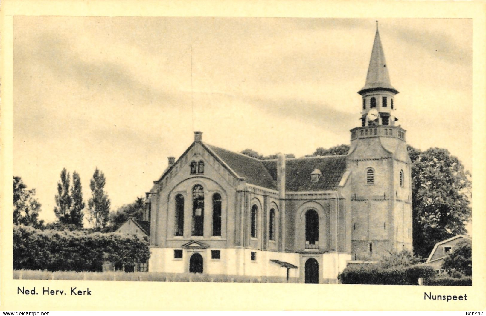 Nunspeet Ned. Herv. Kerk -gelopen - Nunspeet