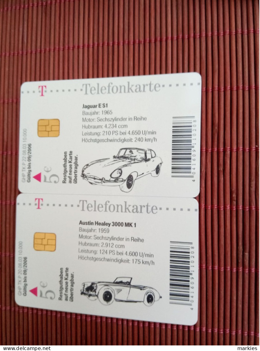 Car 2 Phonecards Mint Only 10.000 Ex Made  Rare - Cars