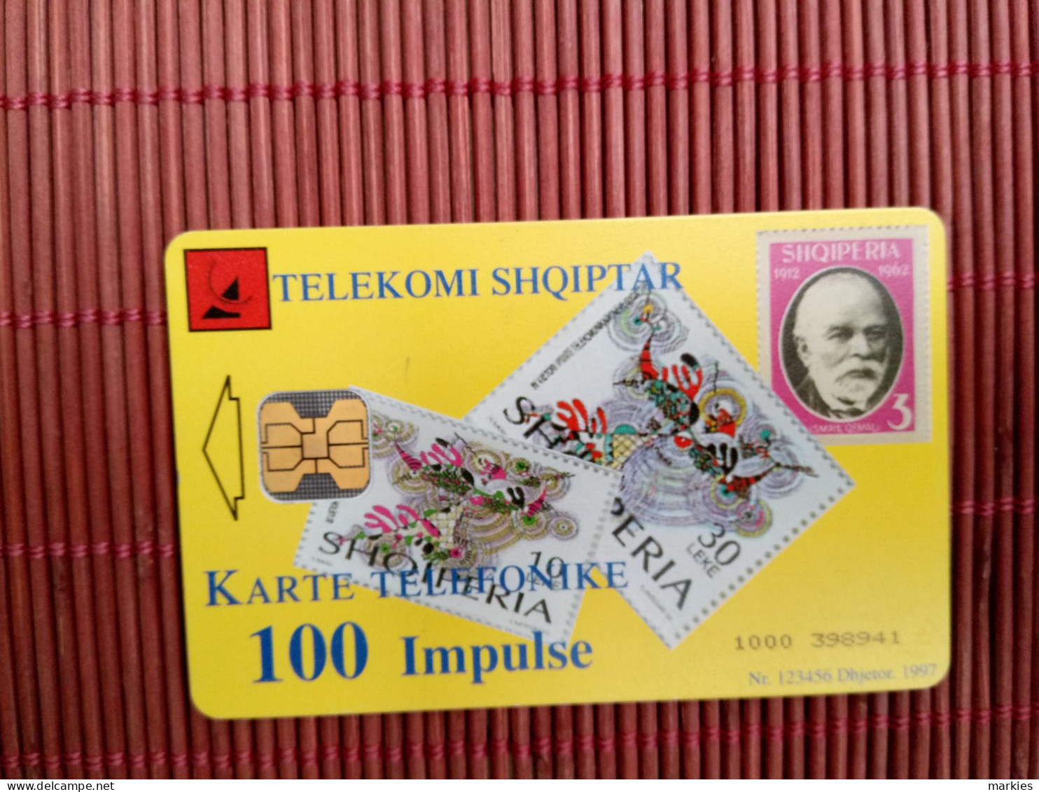 Phonecard Albania Used Rare - Albanie