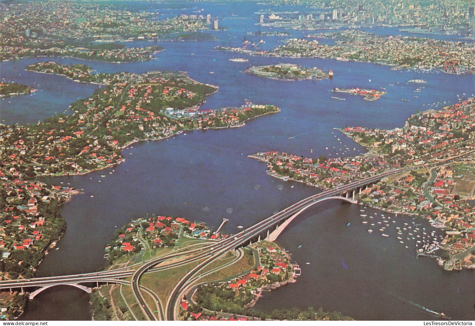 AUSTRALIE - Nouvelle Galles Du Sud - Gladesville - Pont - Vue Aérienne - Colorisé - Carte Postale - Sydney