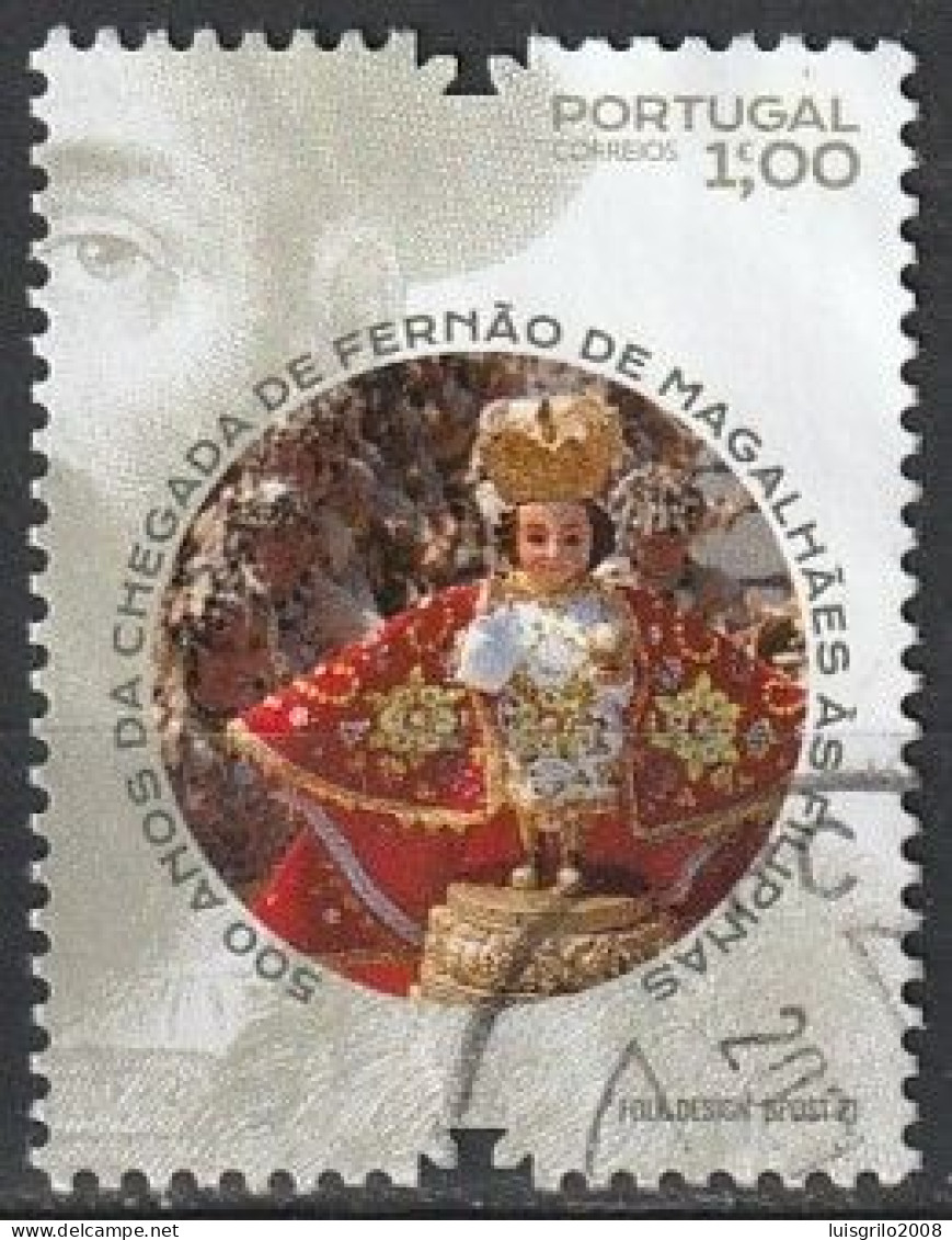 Portugal, 2021 - Fernão Magalhães, €1,00 -|- Mundifil - 5405 - Used Stamps