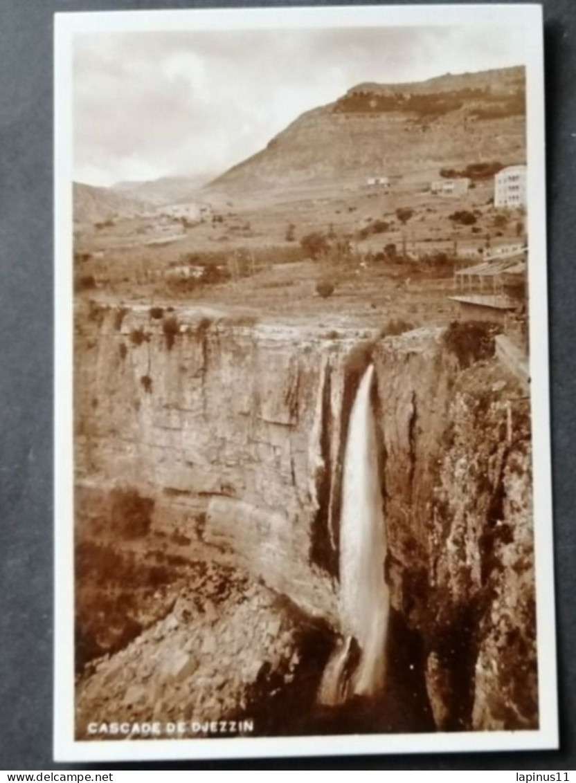 Liban Lebanon CASCADE DE DJEZZIN   1941  Original Photo - Liban