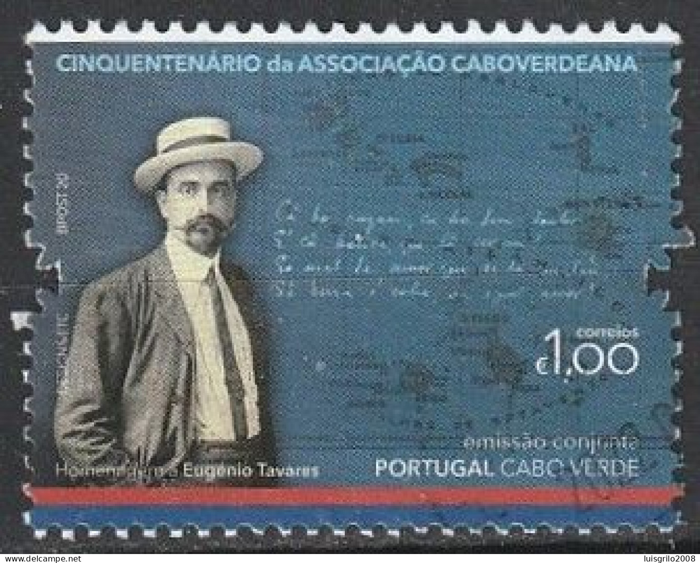 Portugal, 2020 - Associação CaboVerdeana, €1,00 -|- Mundifil - 5309 - Used Stamps