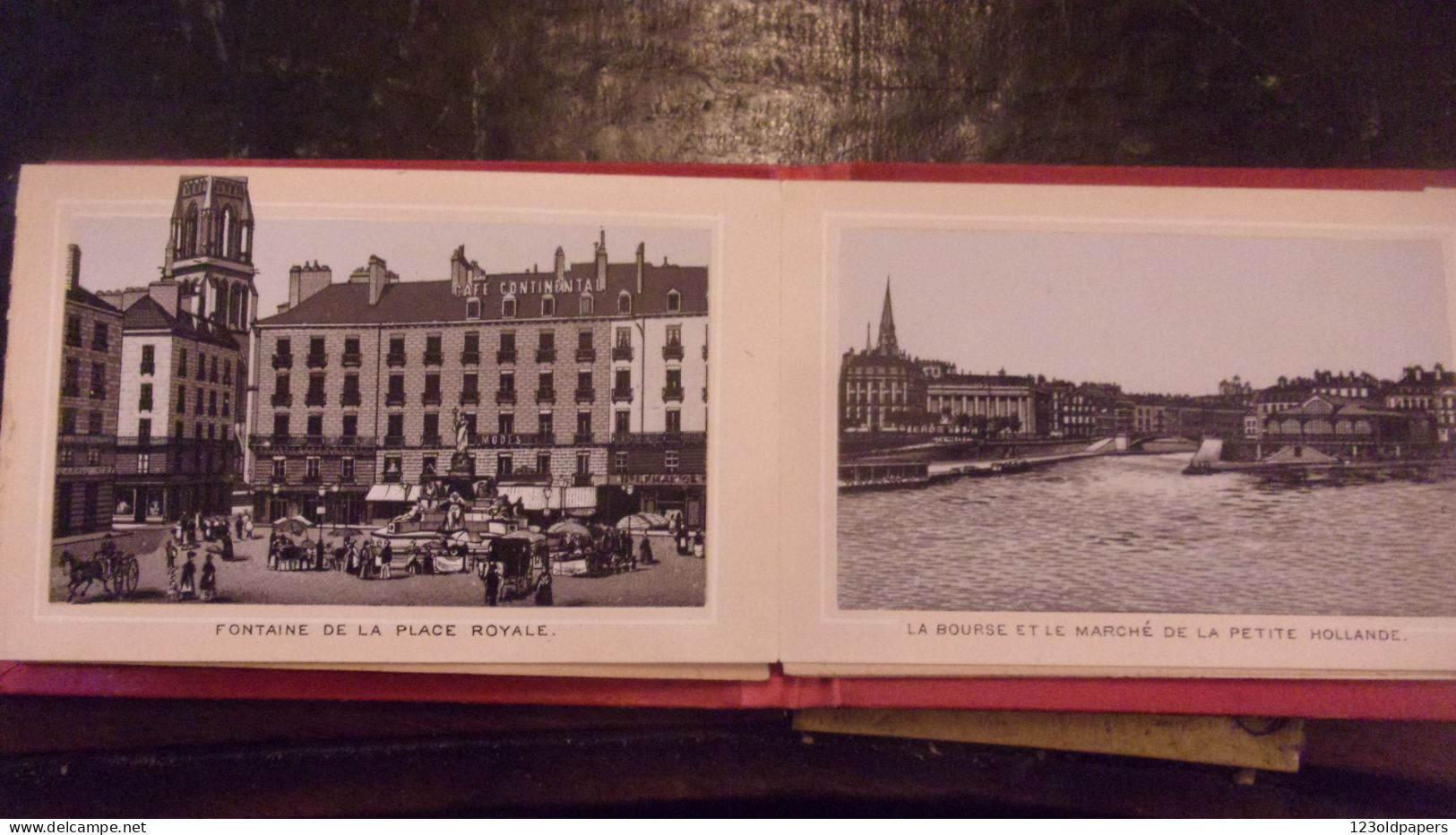 CARNET VUES FIN XIX EME  NANTES ET SES ENVIRONS LA BOLE  BOURG DE BATZ...CH SEXER OPTICIEN PASSAGE POMMERAYE