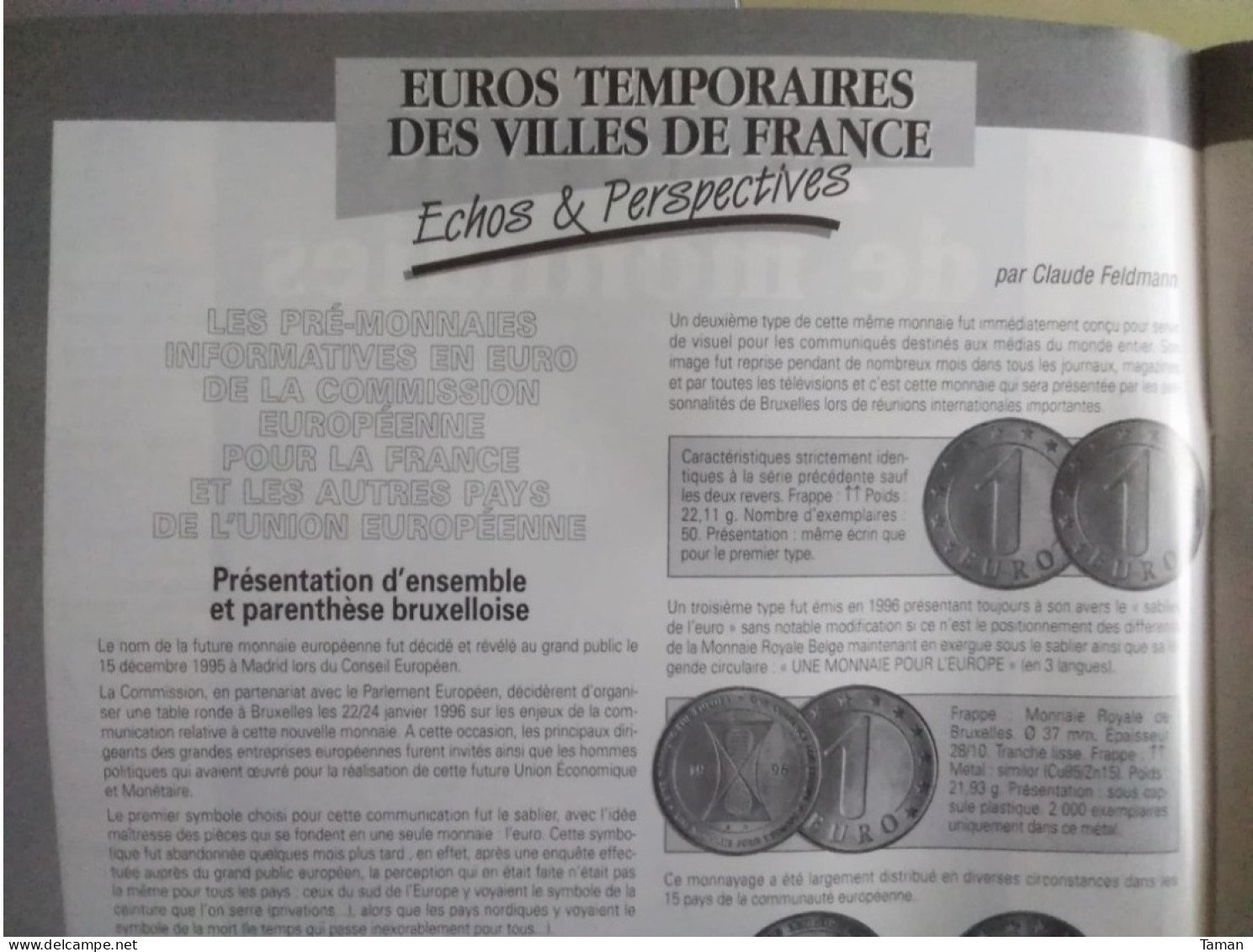 Numismatique & Change - Delacroix - Euros Temporaires - Louis XIV - Florin De Florence En Lorraine - Billets Paris 1871 - Francés