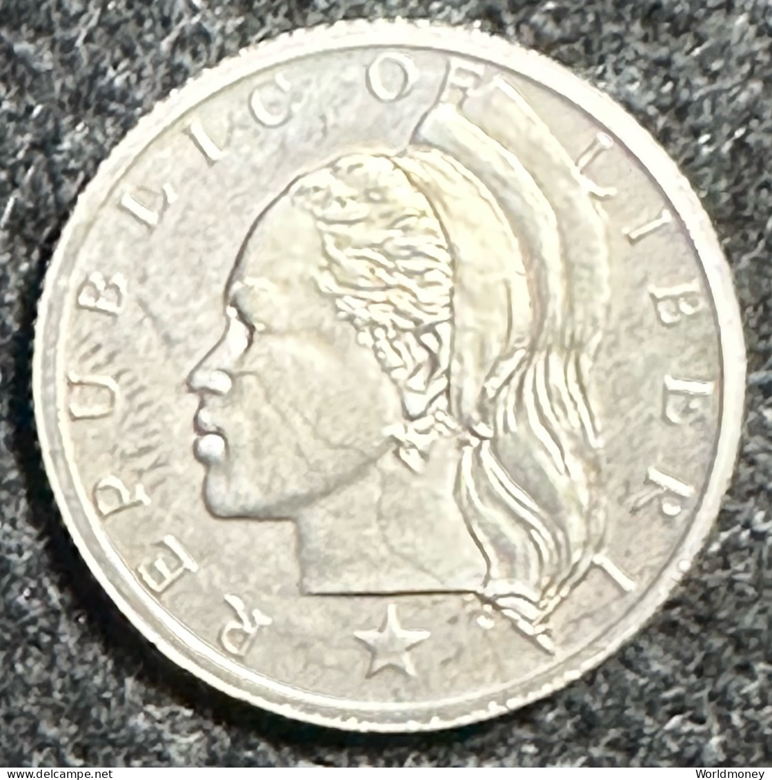 Liberia 25 Cents 1974 (PROOF) - Liberia